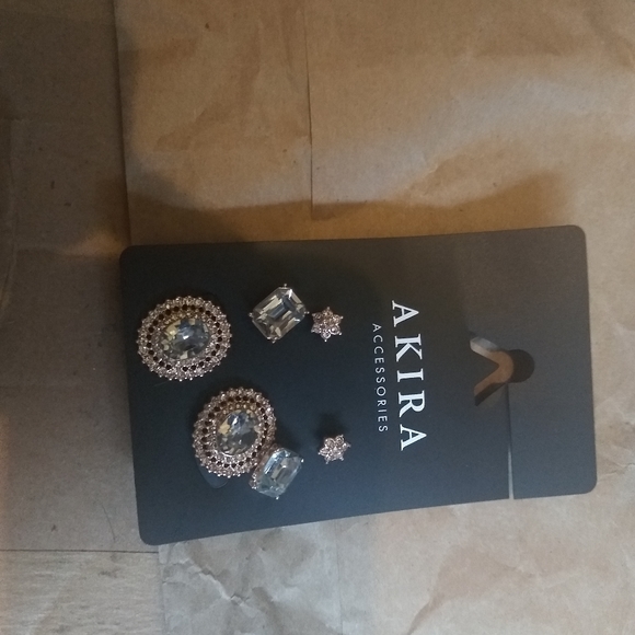 Akira earrings - three pair - Picture 1 of 2